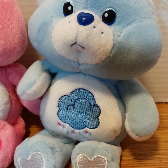 Care Bears stuffed animals bundle set of 3 .year 2002 8-in tall - Picture 2 of 6